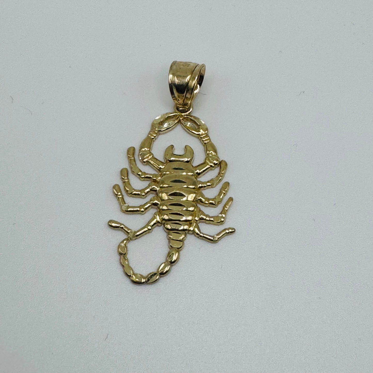 10K Gold Scorpion Charm