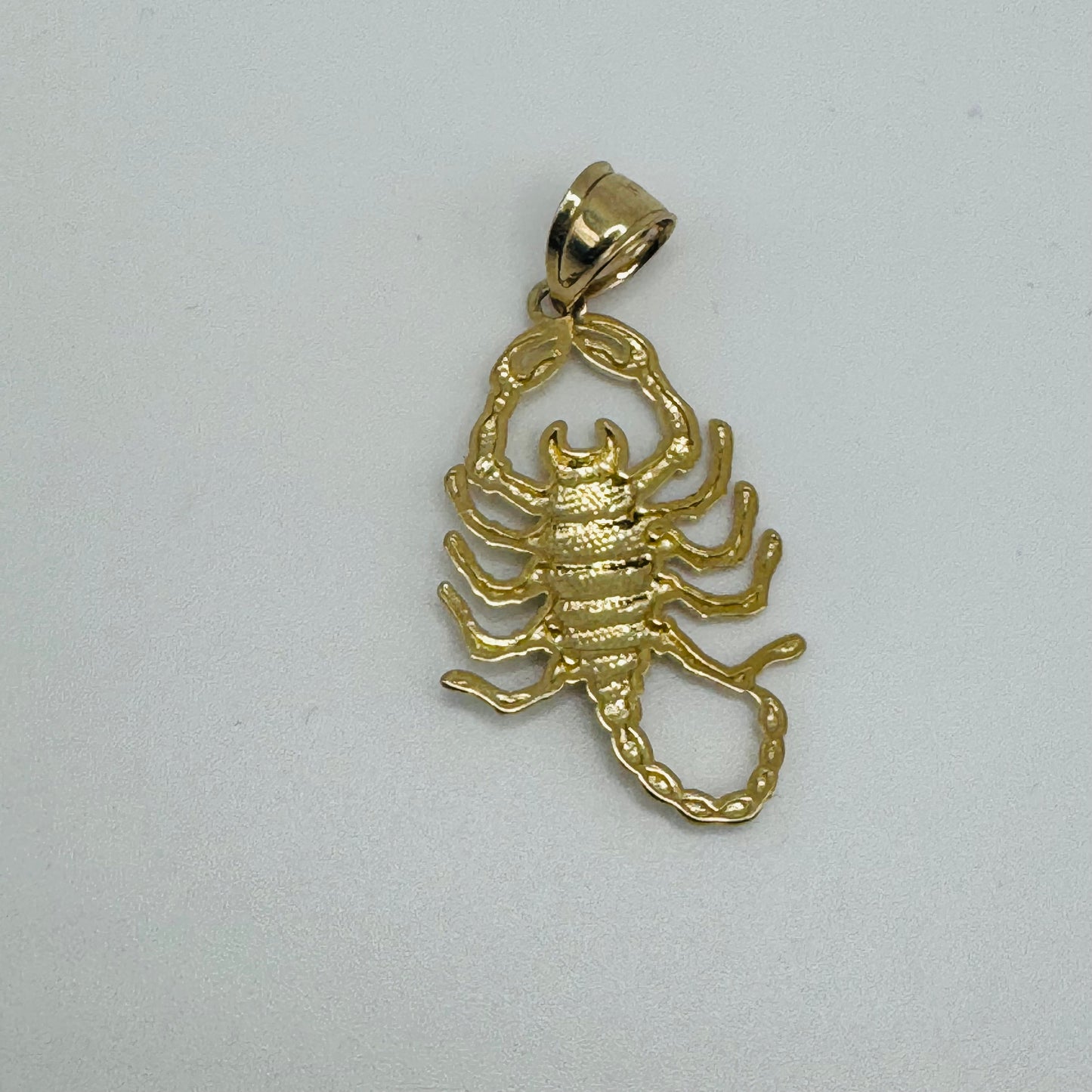 10K Gold Scorpion Charm