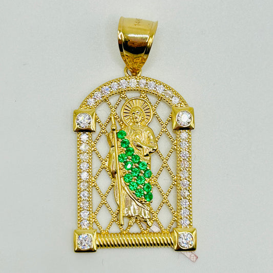 14k Gold San Judas Alter Charm