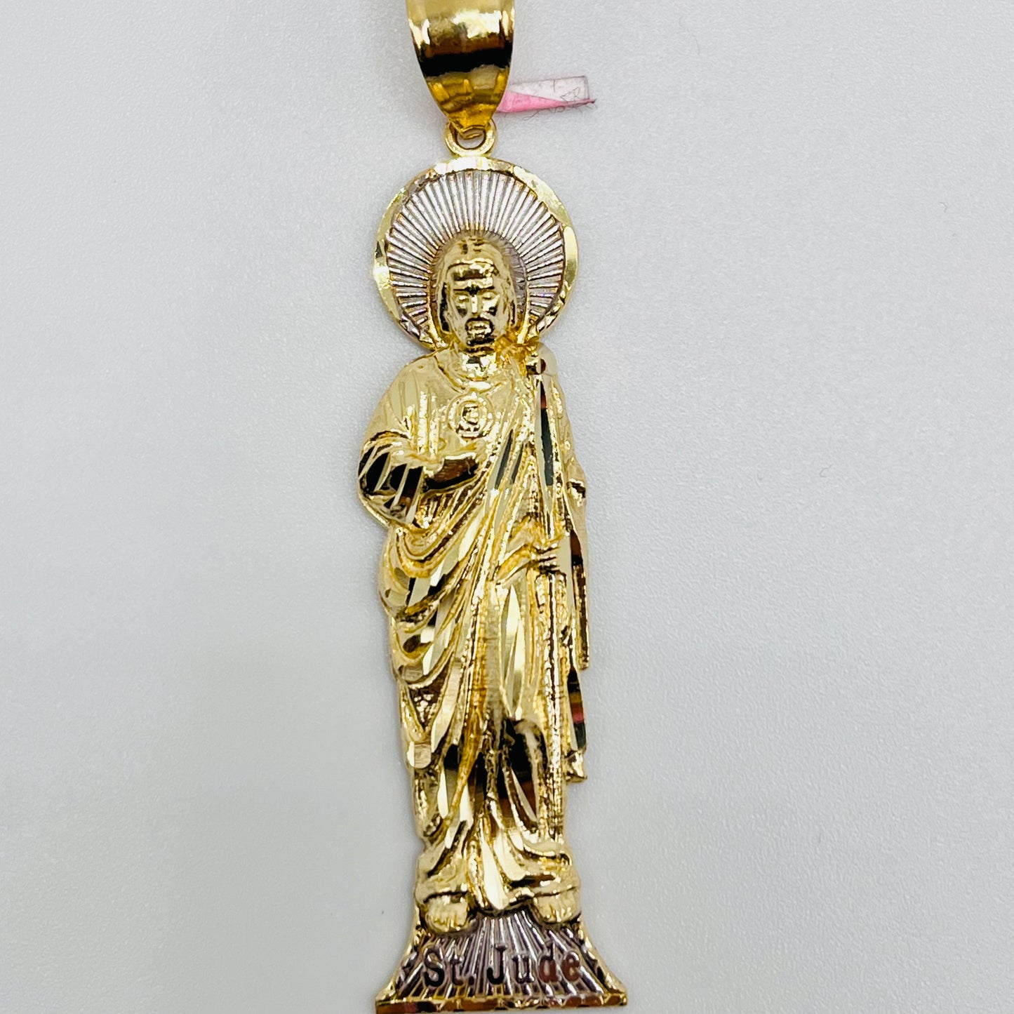 14K Gold San Judas Charm (L)