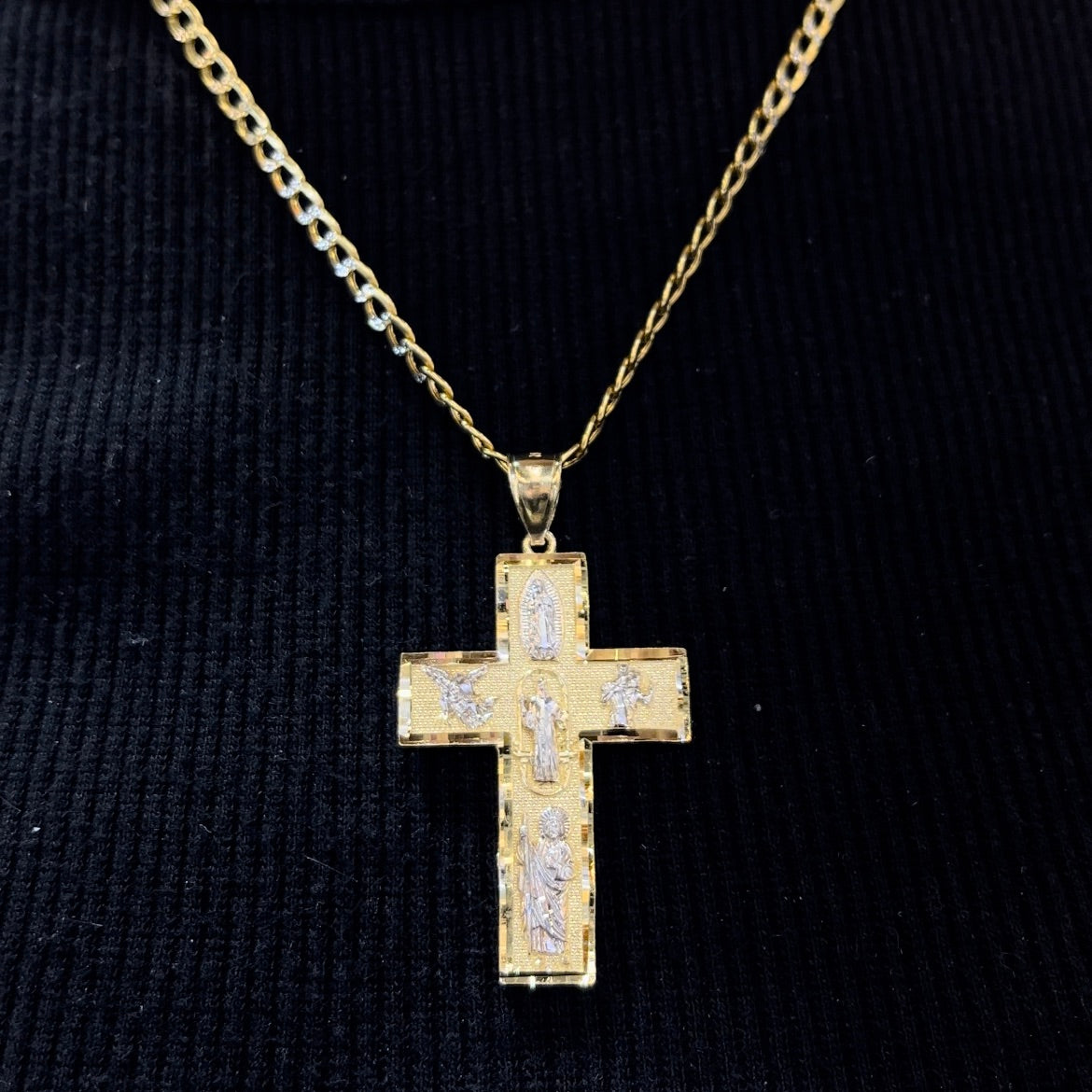 14K Gold All Saints Cross