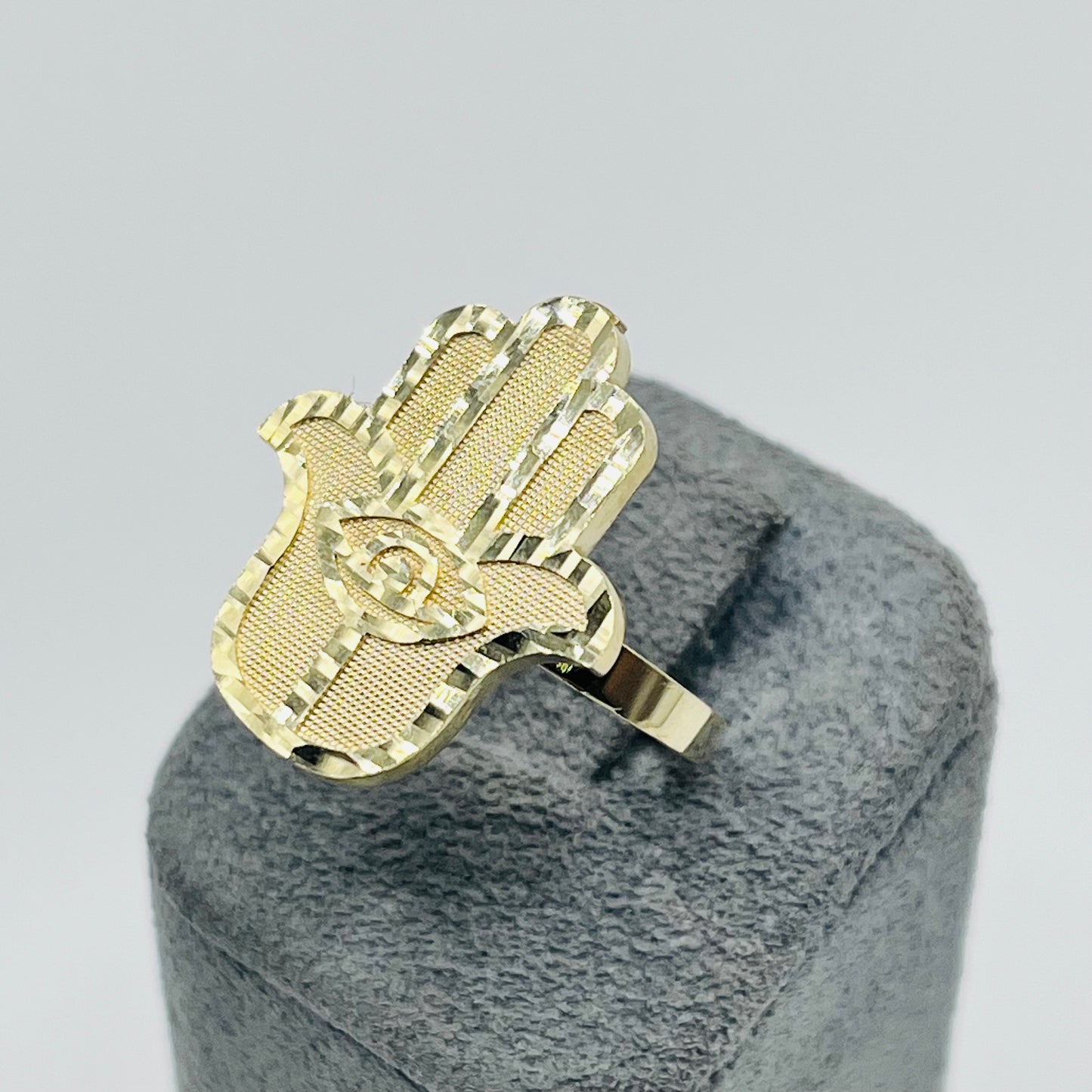 10K Gold Hamsa Ring