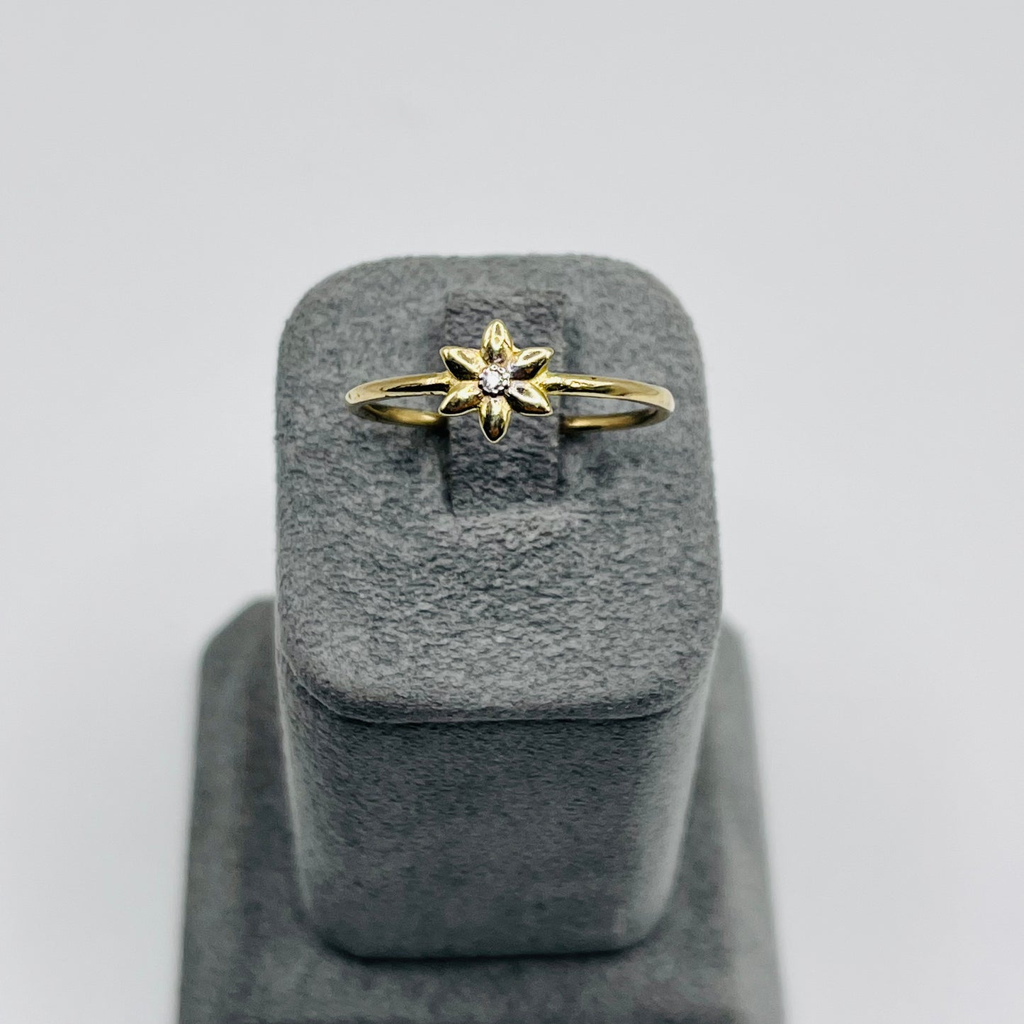 10K Gold Sunflower Ring