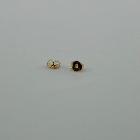 14K Gold Pushback