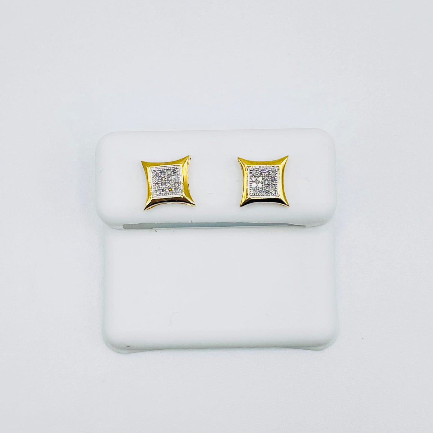 8mm Diamond Kite Earrings