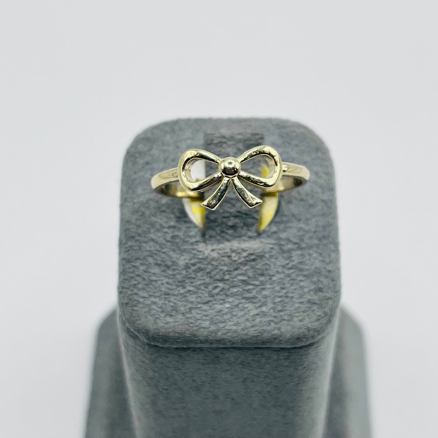 10K Gold Mini Bow Ring