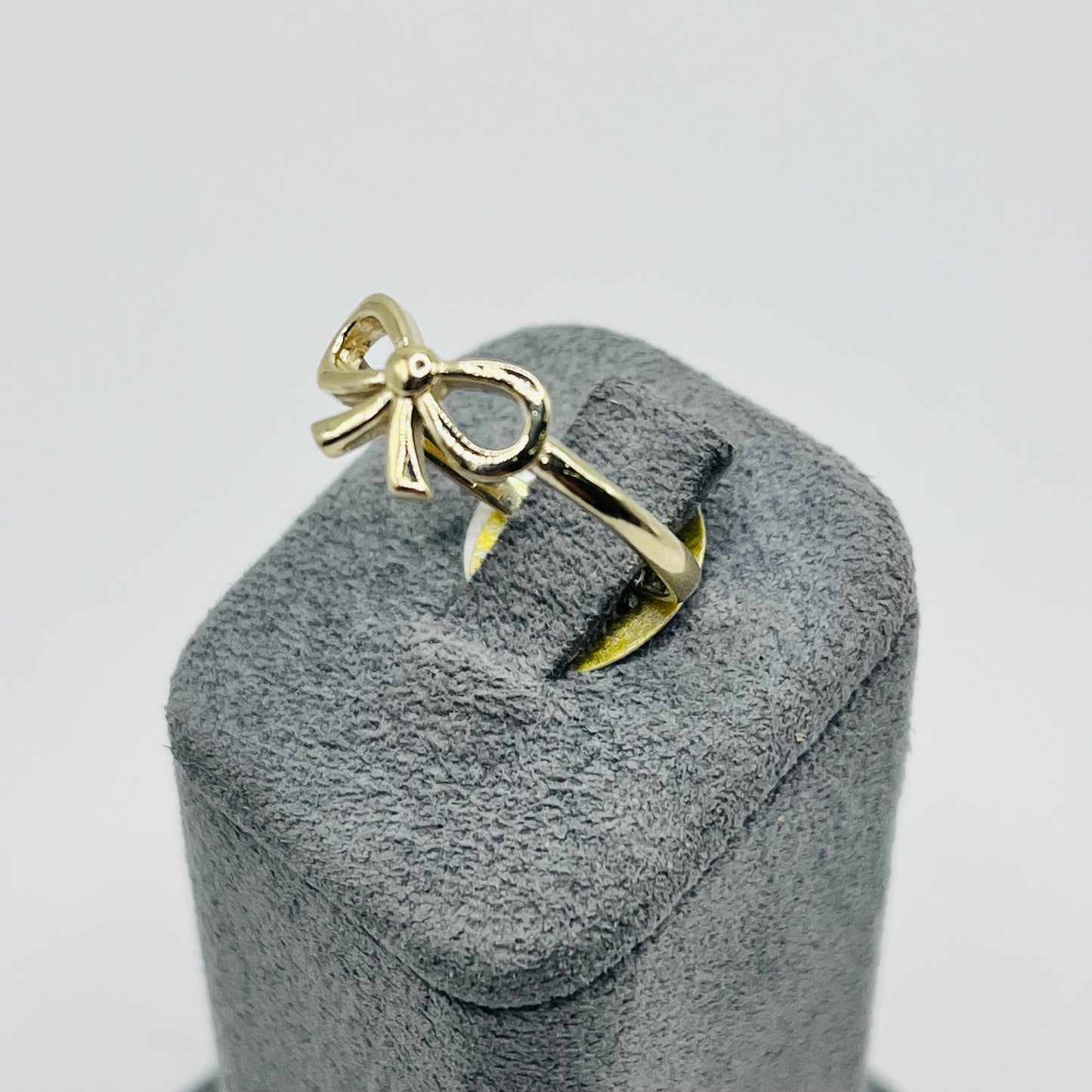 10K Gold Mini Bow Ring