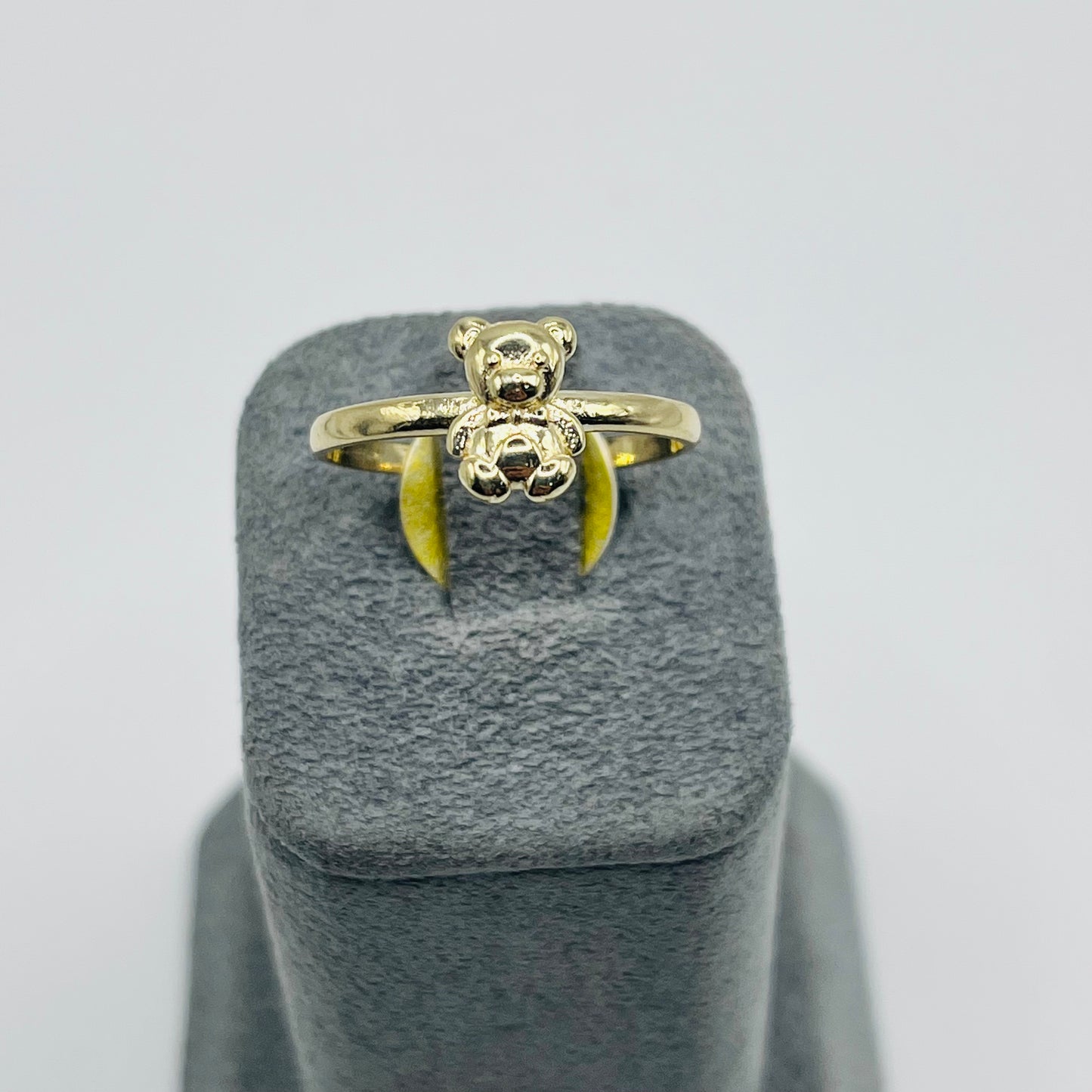 10K Gold Teddy Bear Ring