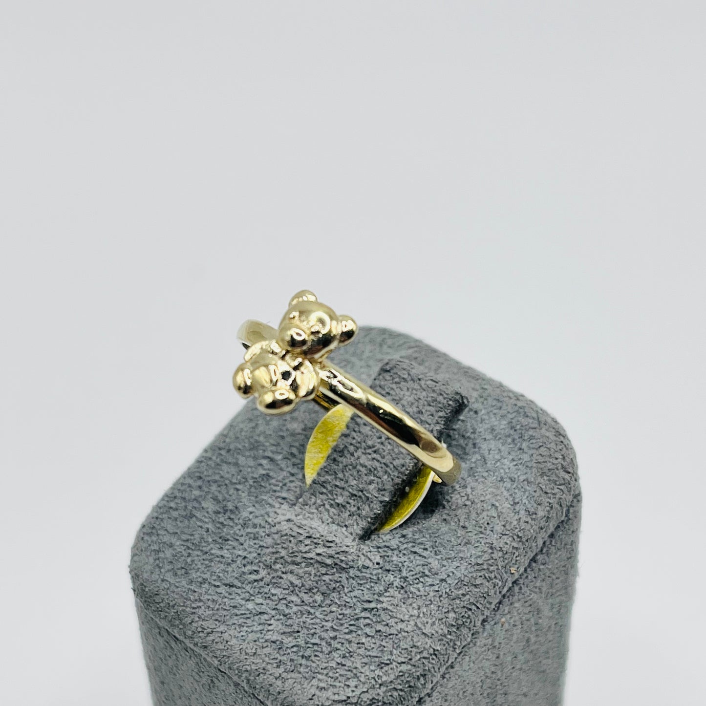 10K Gold Teddy Bear Ring