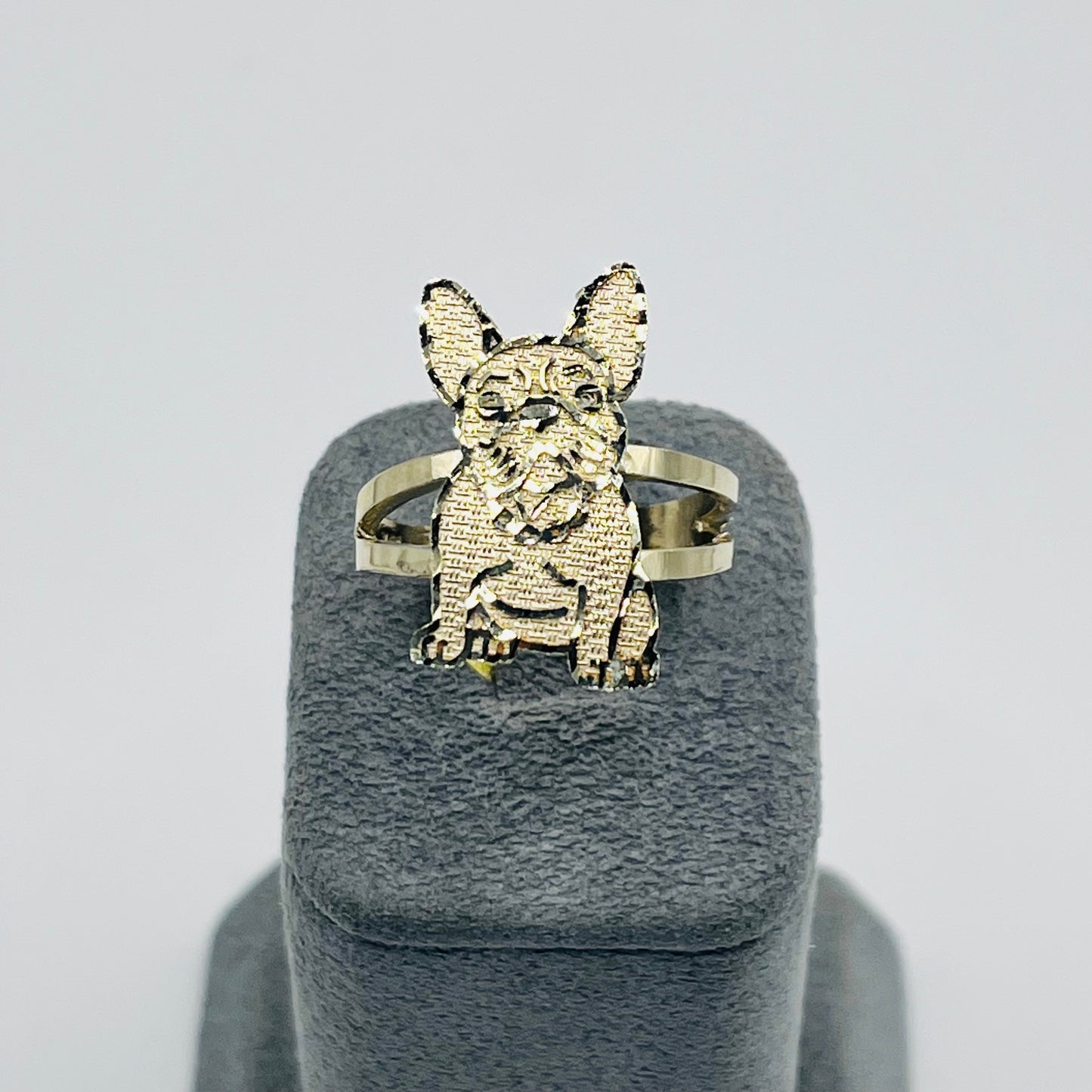 10K Gold Frenchie Ring