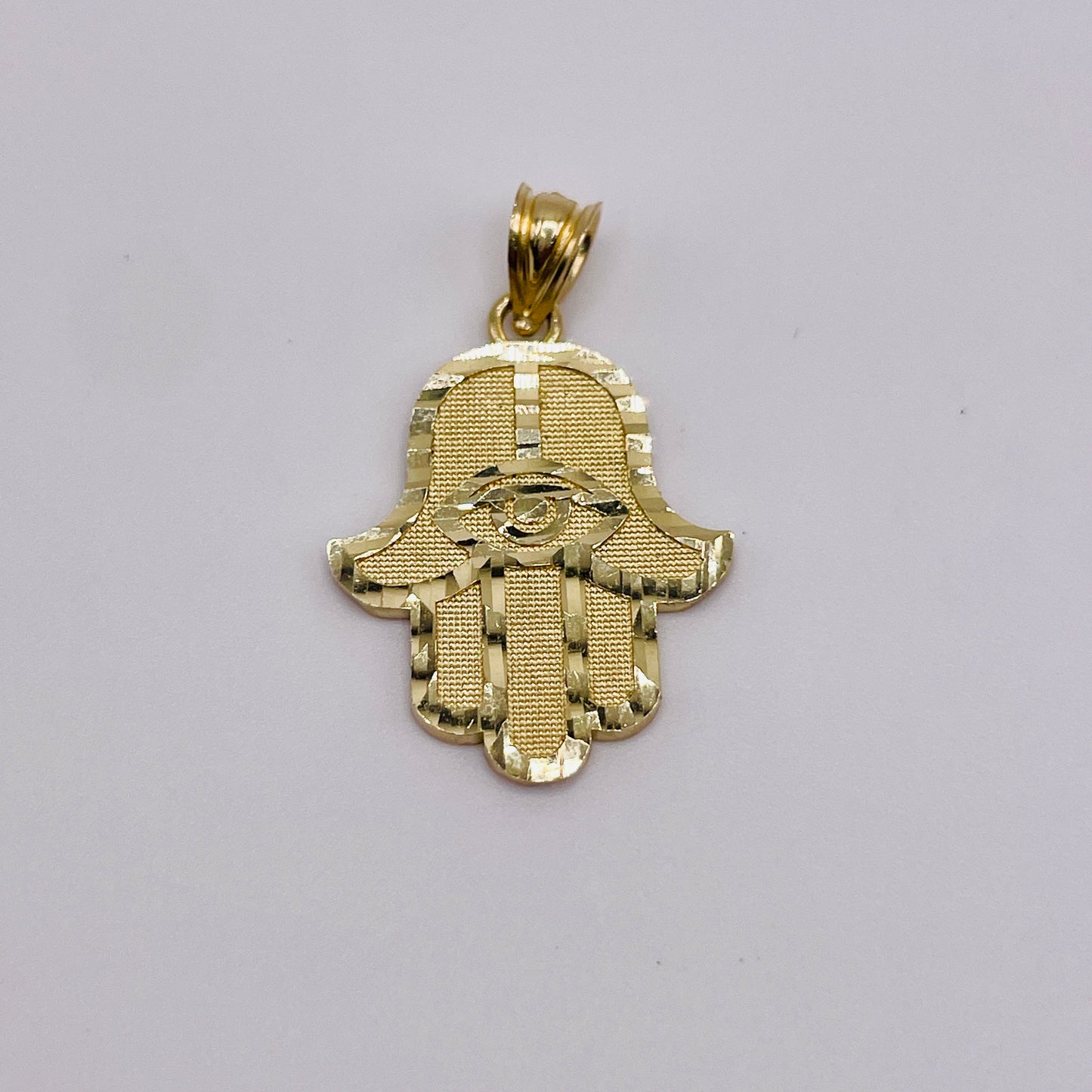 10K Gold Hamsa Charm (Sm)