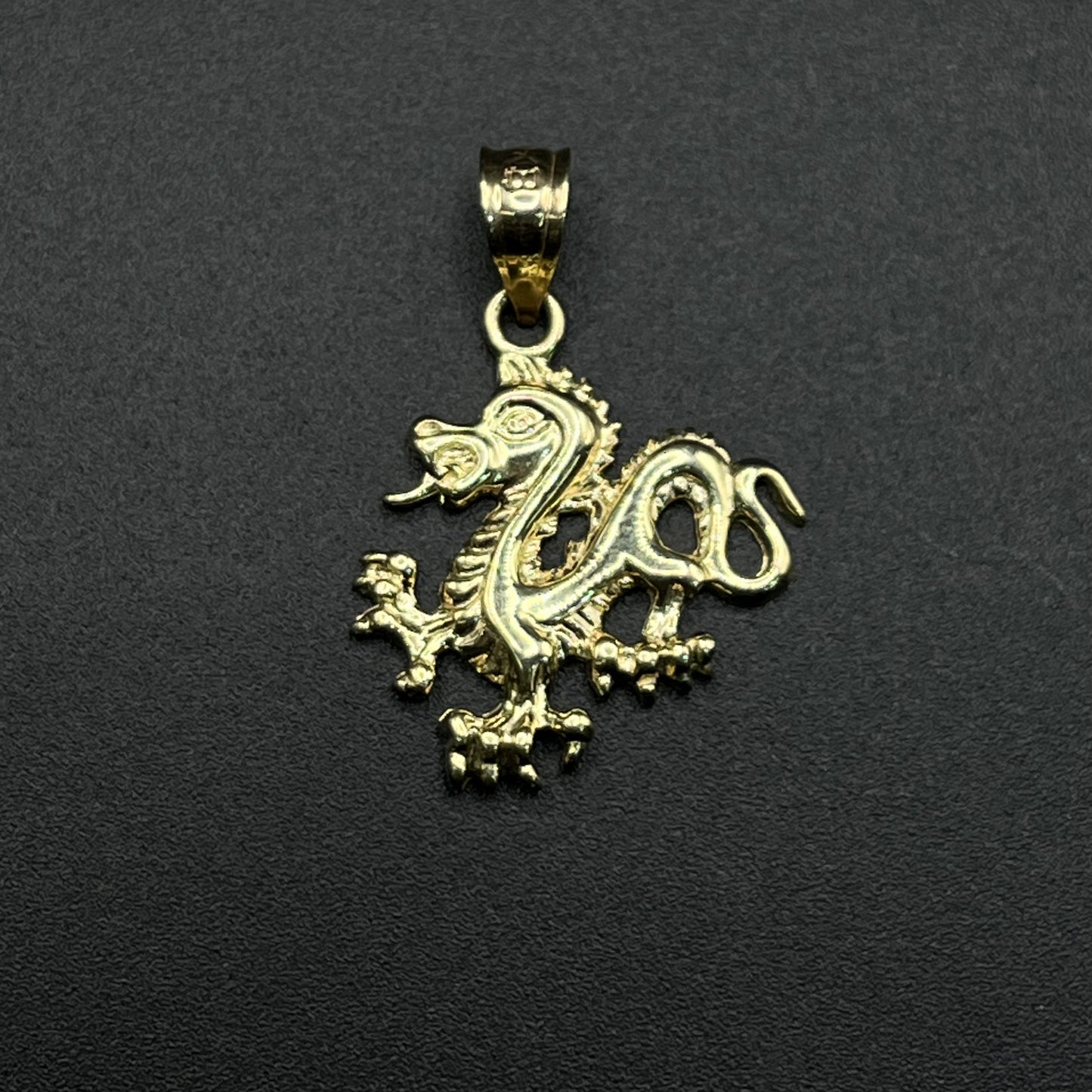 10K Gold Dragon Charm (sm)