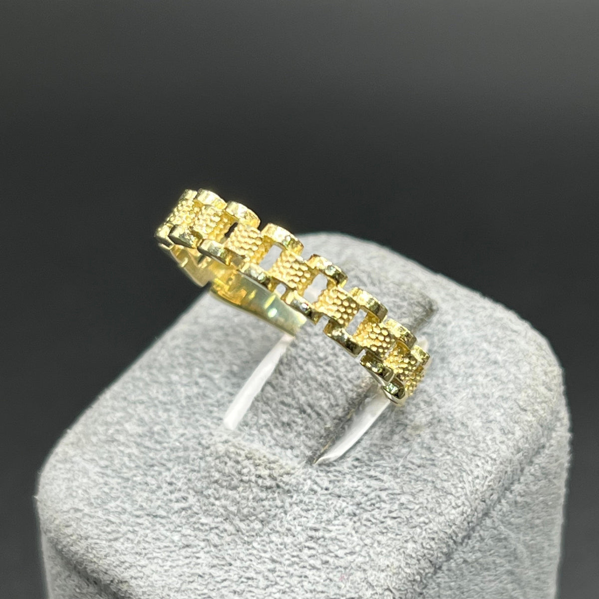 10K Gold RX Band Ring | Width: 3.5mm