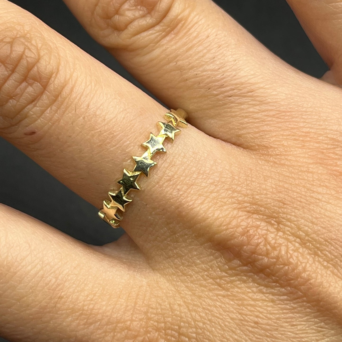 10K Gold Multi Star Ring