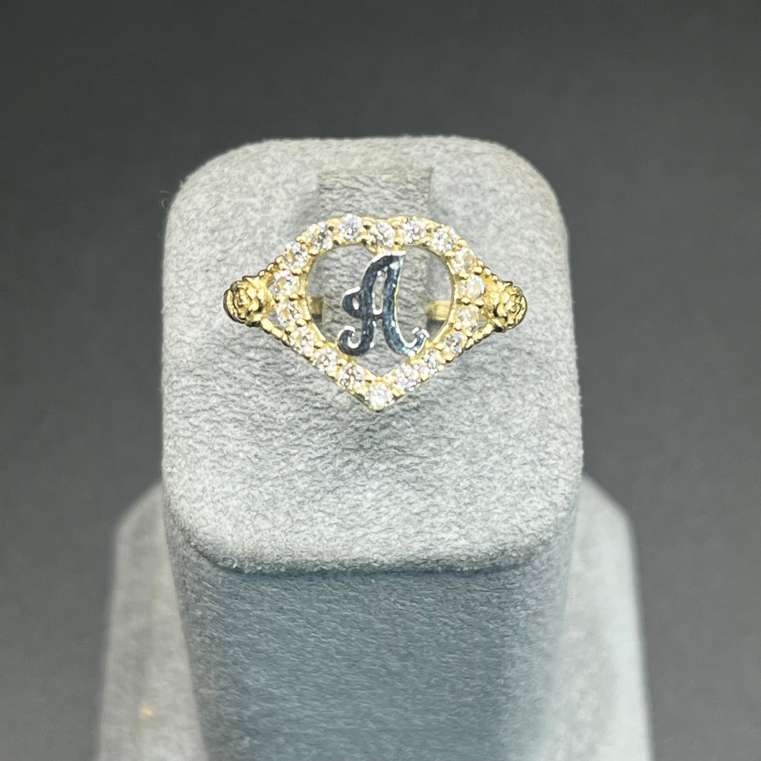 Initiatic Order Rings Gold Initial Rings | Custom Letter Styles | Candy Jewelers
