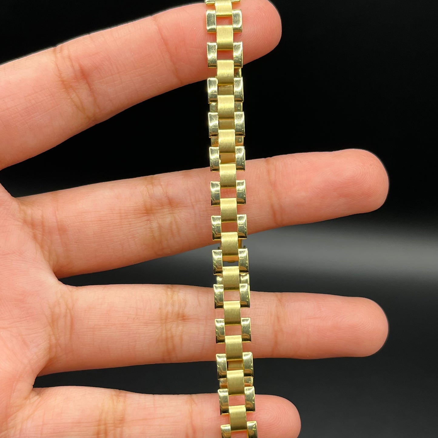 14K Gold 7mm RX Bracelet