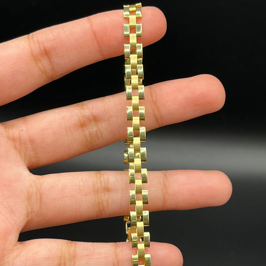 14K Gold 6mm RX Bracelet