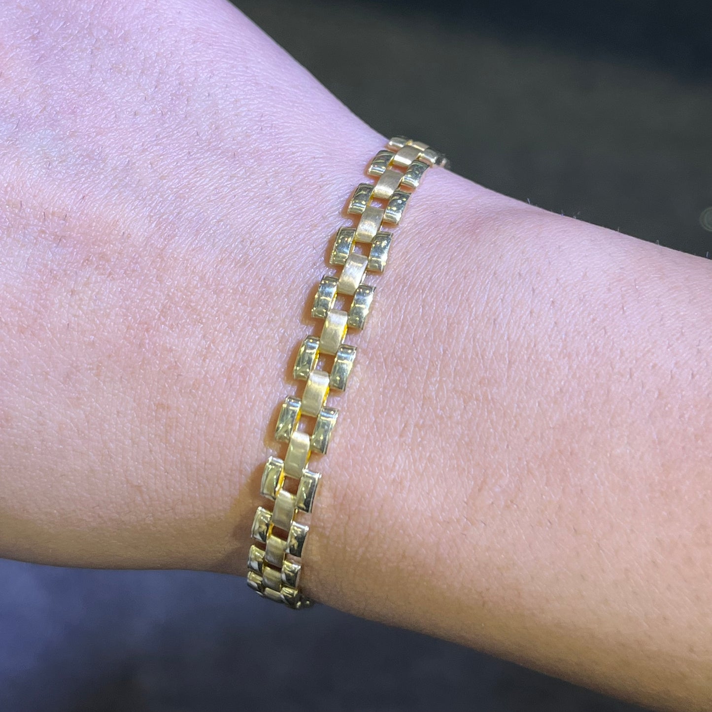 14K Gold 6mm RX Bracelet