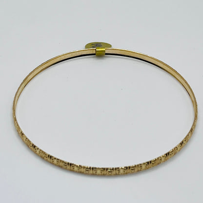 14K GOLD BANGLE 1