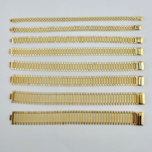 10K Gold RX Presidential Style Bracelets