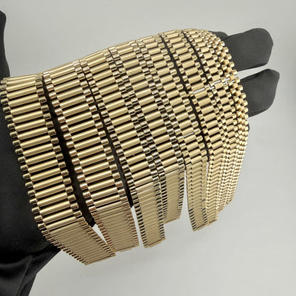 10K Gold RX Presidential Style Bracelets
