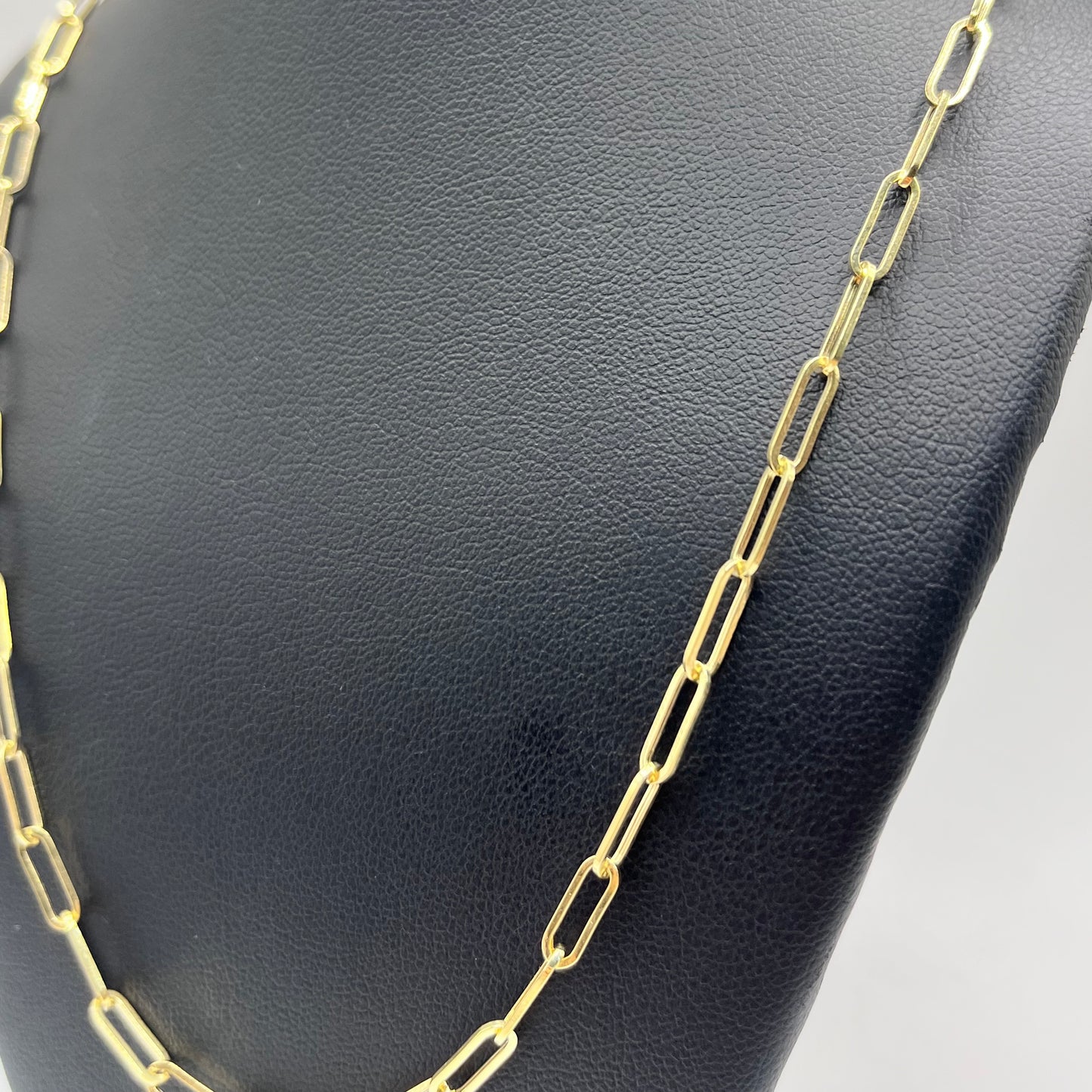14K Paperclip chain (3mm)
