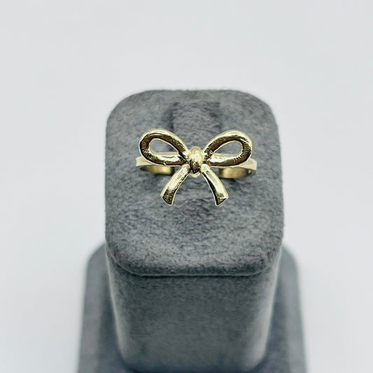 10K Gold Bow Ring