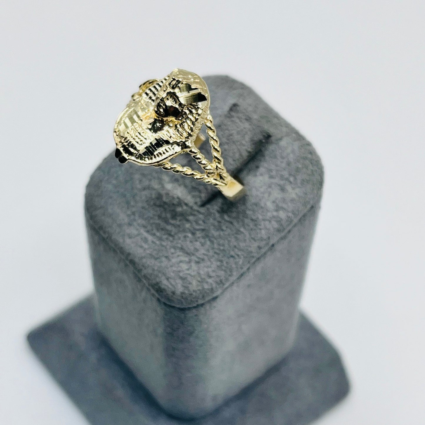 10K Gold Pharoh Ring