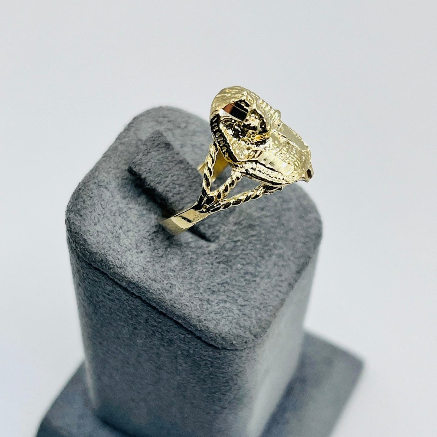 10K Gold Pharoh Ring