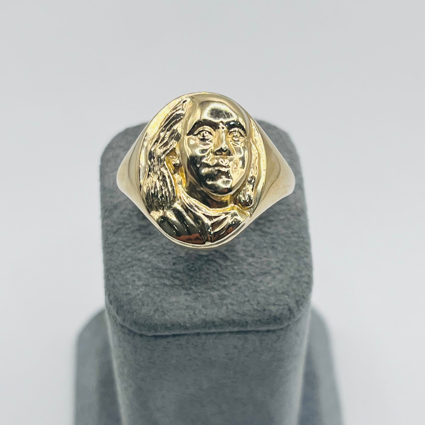 10K Gold Benjamin Franklin Ring