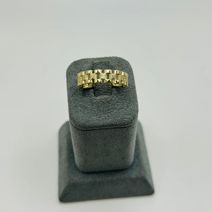 10K Gold RX Band Ring | Width: 5mm