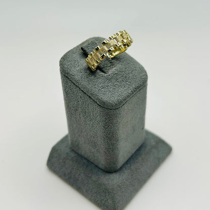 10K Gold RX Band Ring | Width: 5mm
