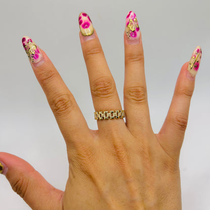 10K Gold RX Band Ring | Width: 5mm