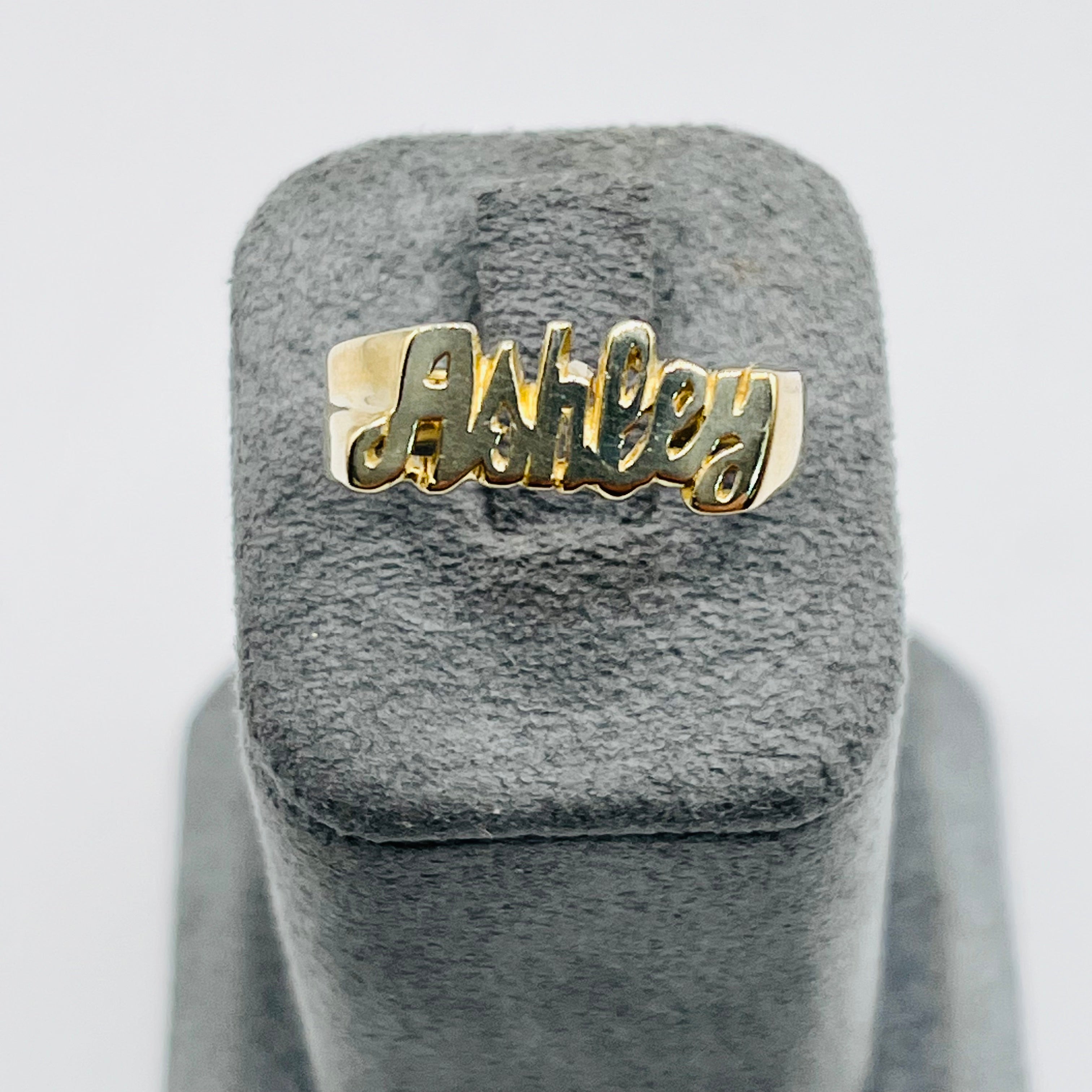 Custom Nameplates and Rings – Candy Jewelers