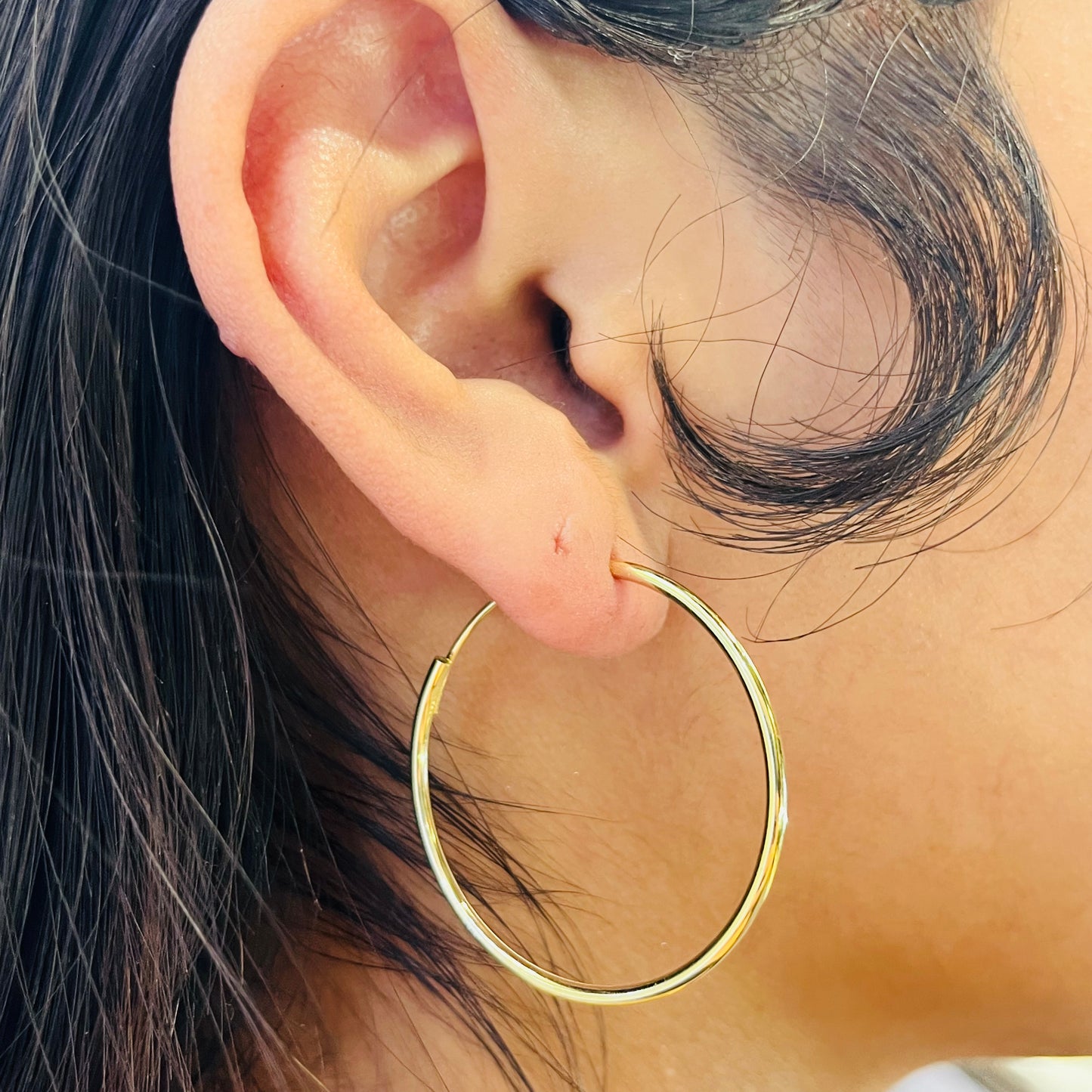 10k Gold Endless Eternity Hoops