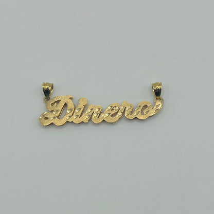 10K Gold Double Nameplate (custom)