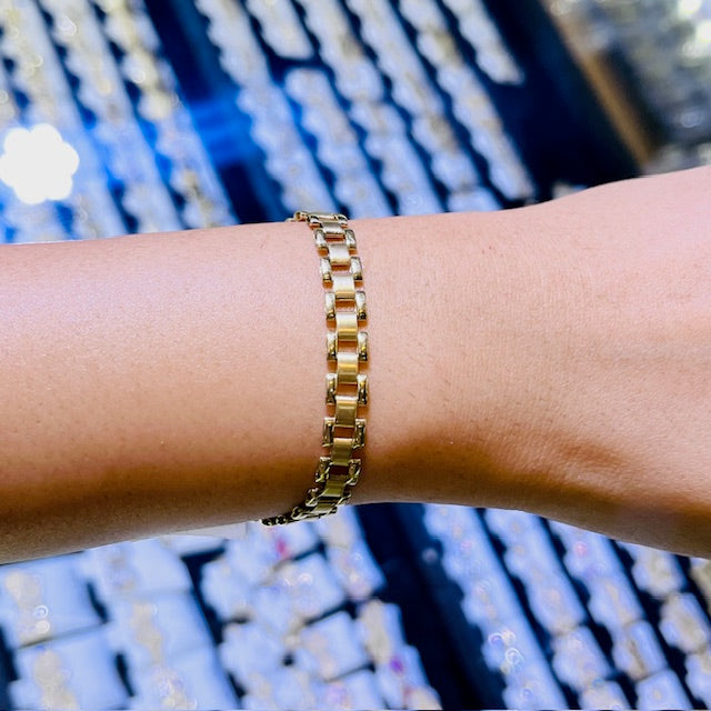 10K Gold 6mm RX Bracelet