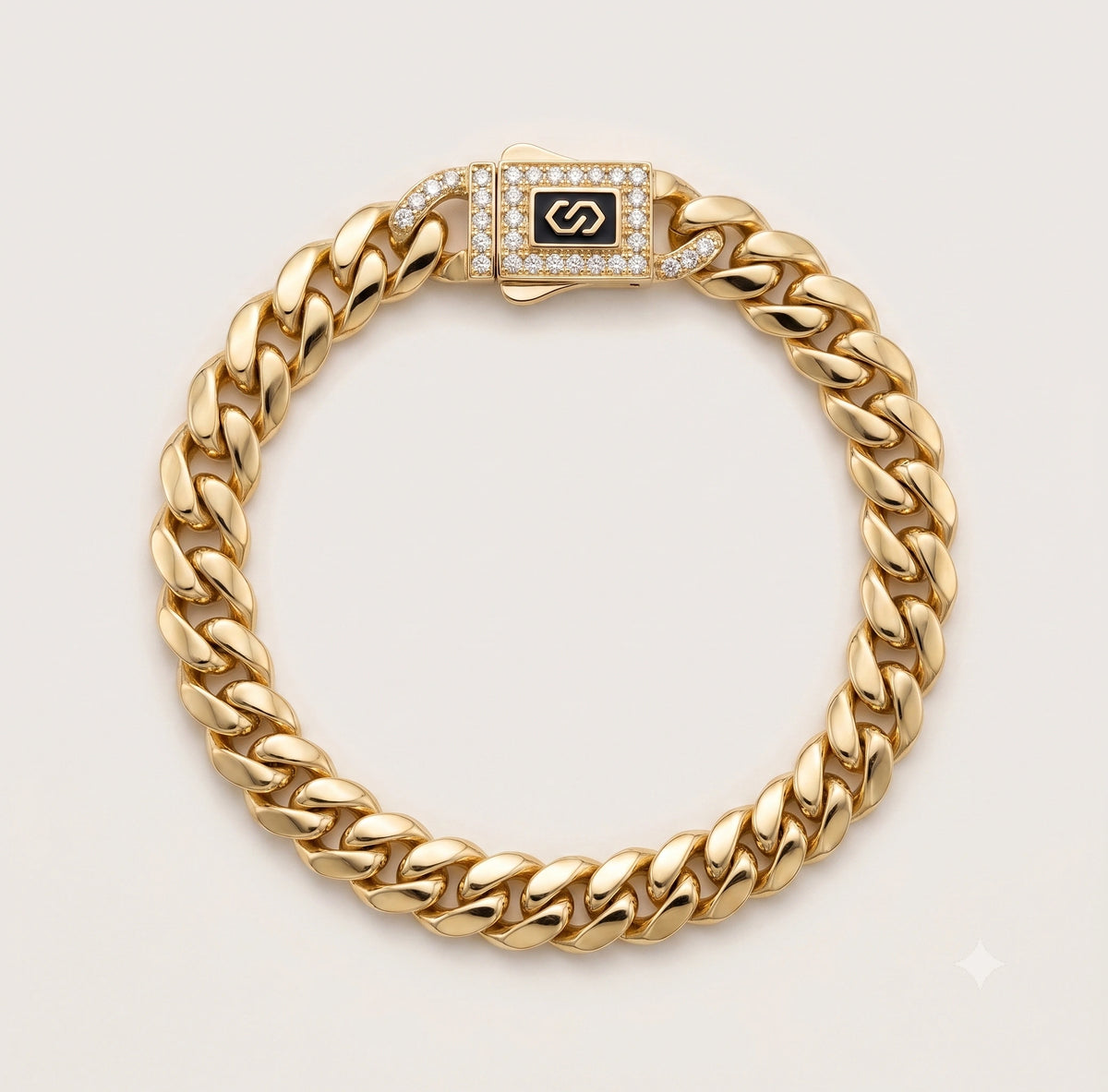 10K Gold Lightweight Monaco Bracelet