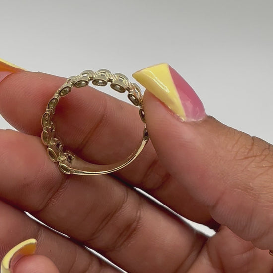 10K Gold RX Band Ring